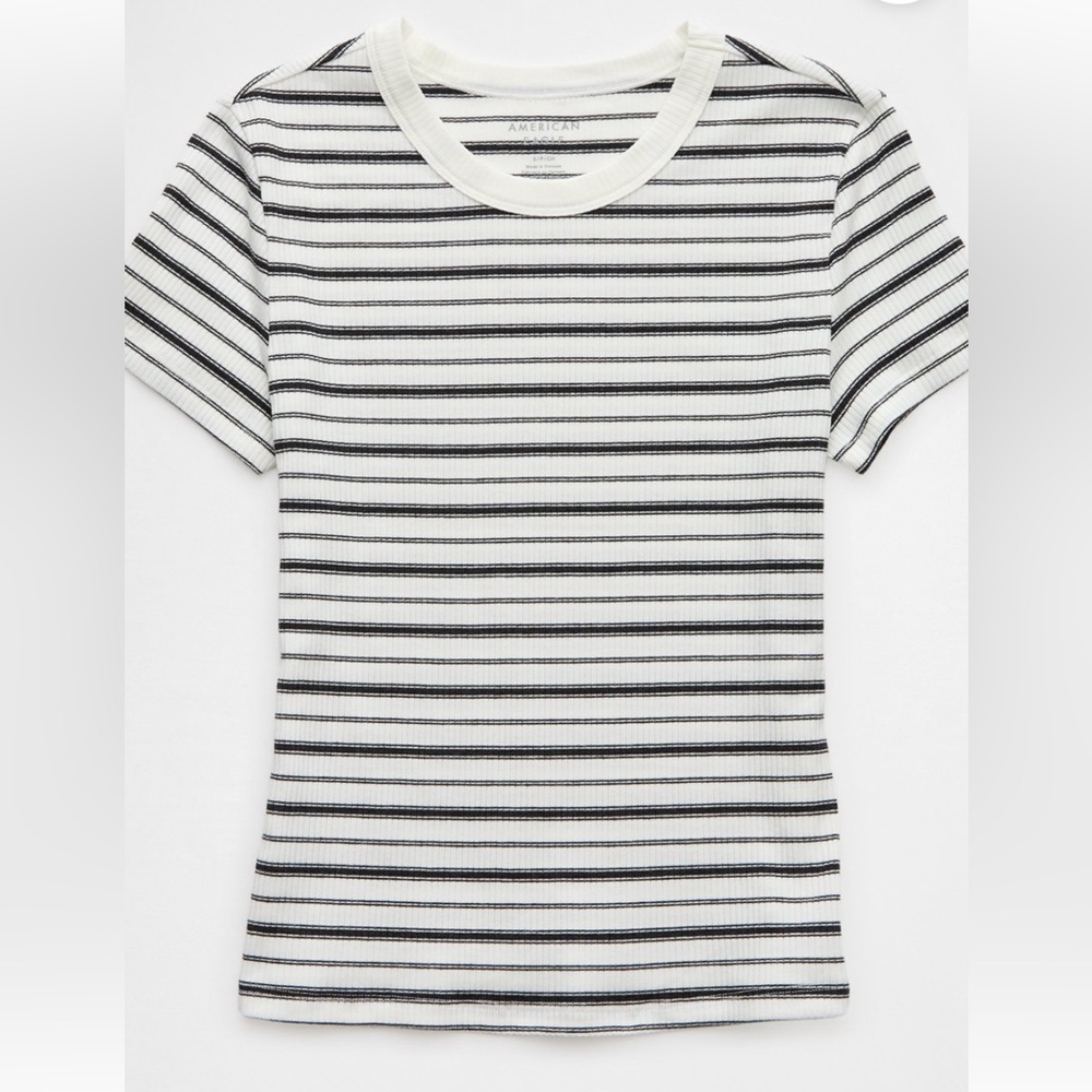 AMERICAN EAGLE STRIPED BABY TEE